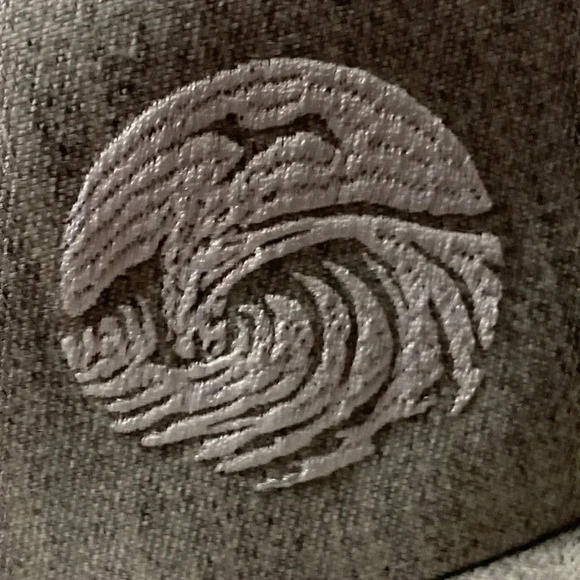 SALTWATER BREWERY HAT GRAY SALTWATER WAVE LOGO 210 FITTED HAT SIZE 6 7/8… - Picture 4 of 12